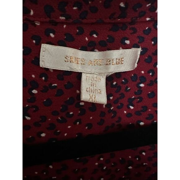 Skies are Blue patterned blouse size XL - Picture 4 of 7